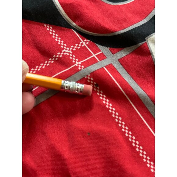 Coors Light Men's Board Shorts Sz Large colorblock red black - Picture 10 of 16